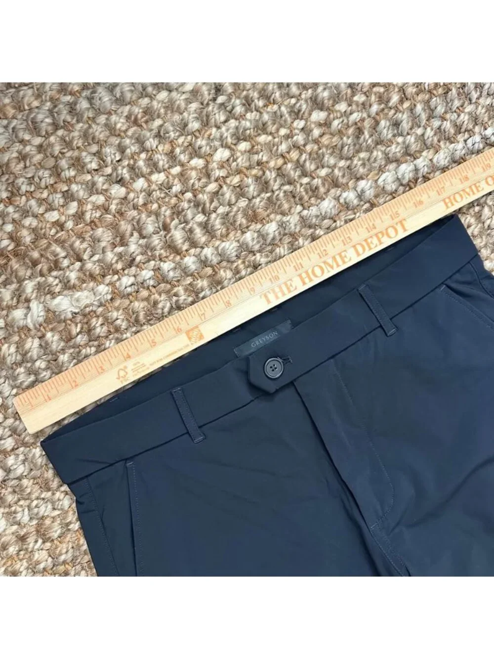 Greyson Pants Mens 32 Black Montauk Stretch Joggers Pants Performance Golf